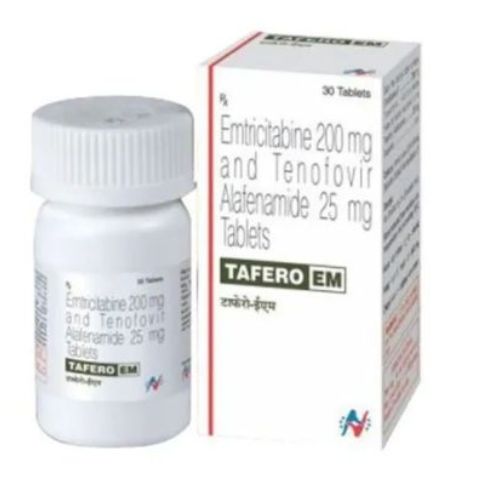 Emtricitabine 200mg & Tenofovir Alafenamide 25mg (Tafnat-em)